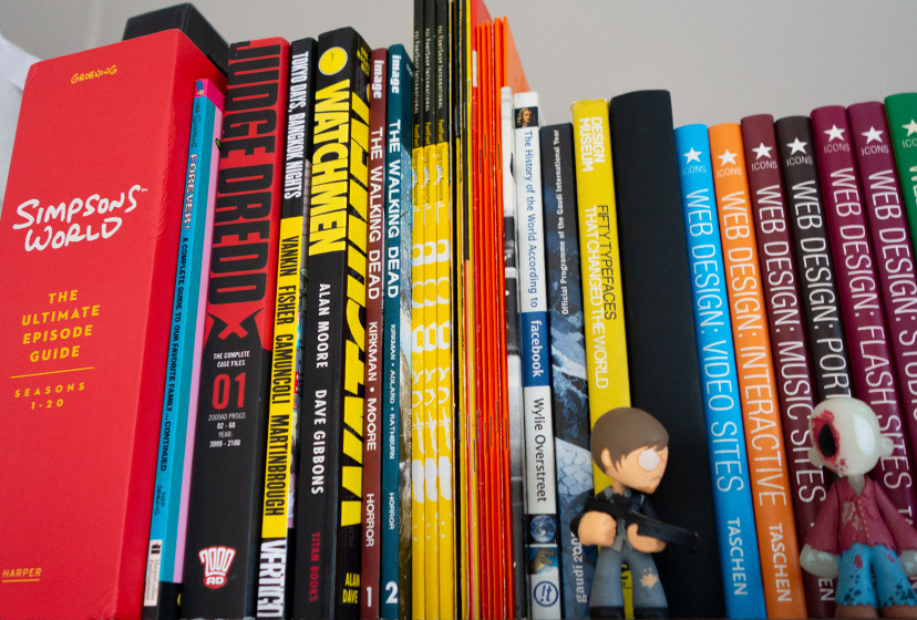 Our design studio - book collection