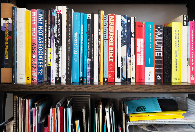Our design studio - book collection